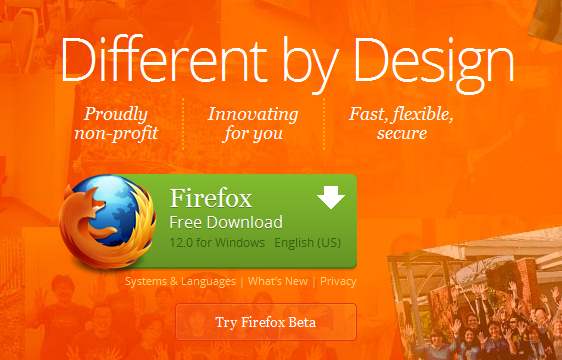 Mozilla Firefox Call To Action